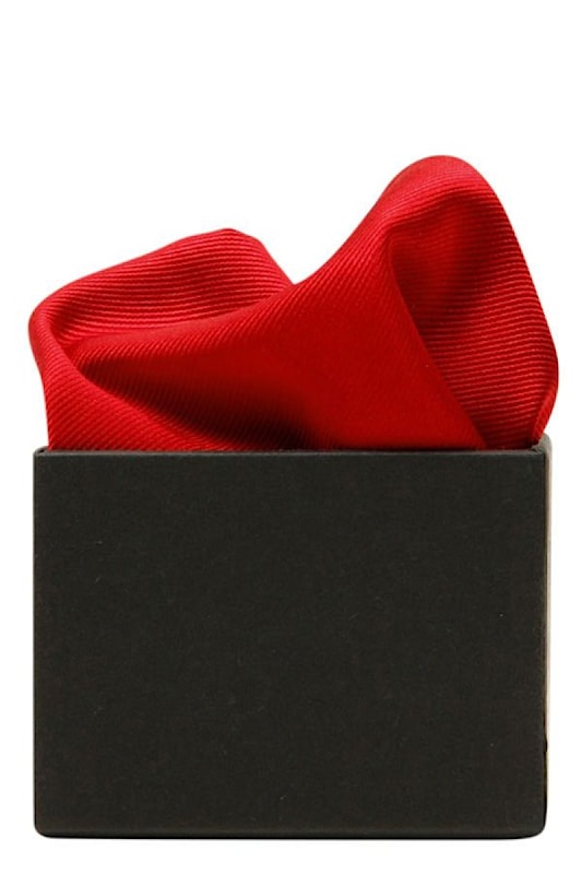 Hankie silke - Red