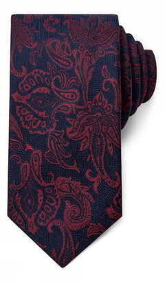 Slips - Woven - Navy/Maroon