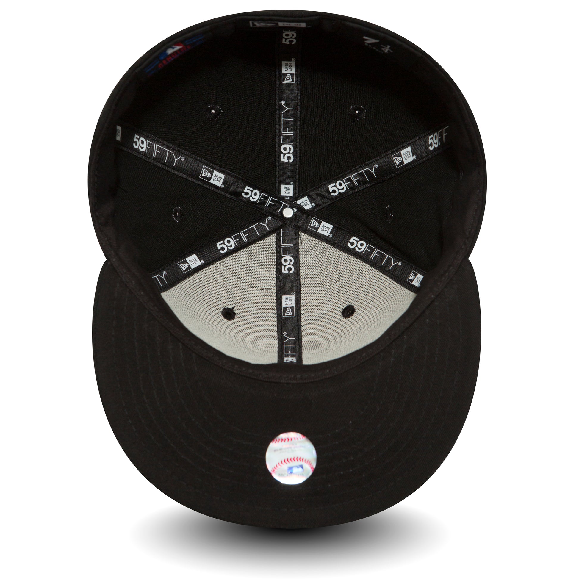 59Fifty Black On Black - New York Yankees Black On Black