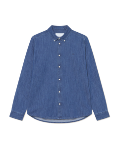 Konrad Denim Shirt - Medium Indigo wash