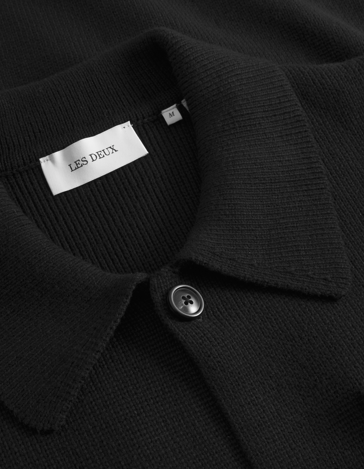 Fischer Cotton Milano Overshirt - Black