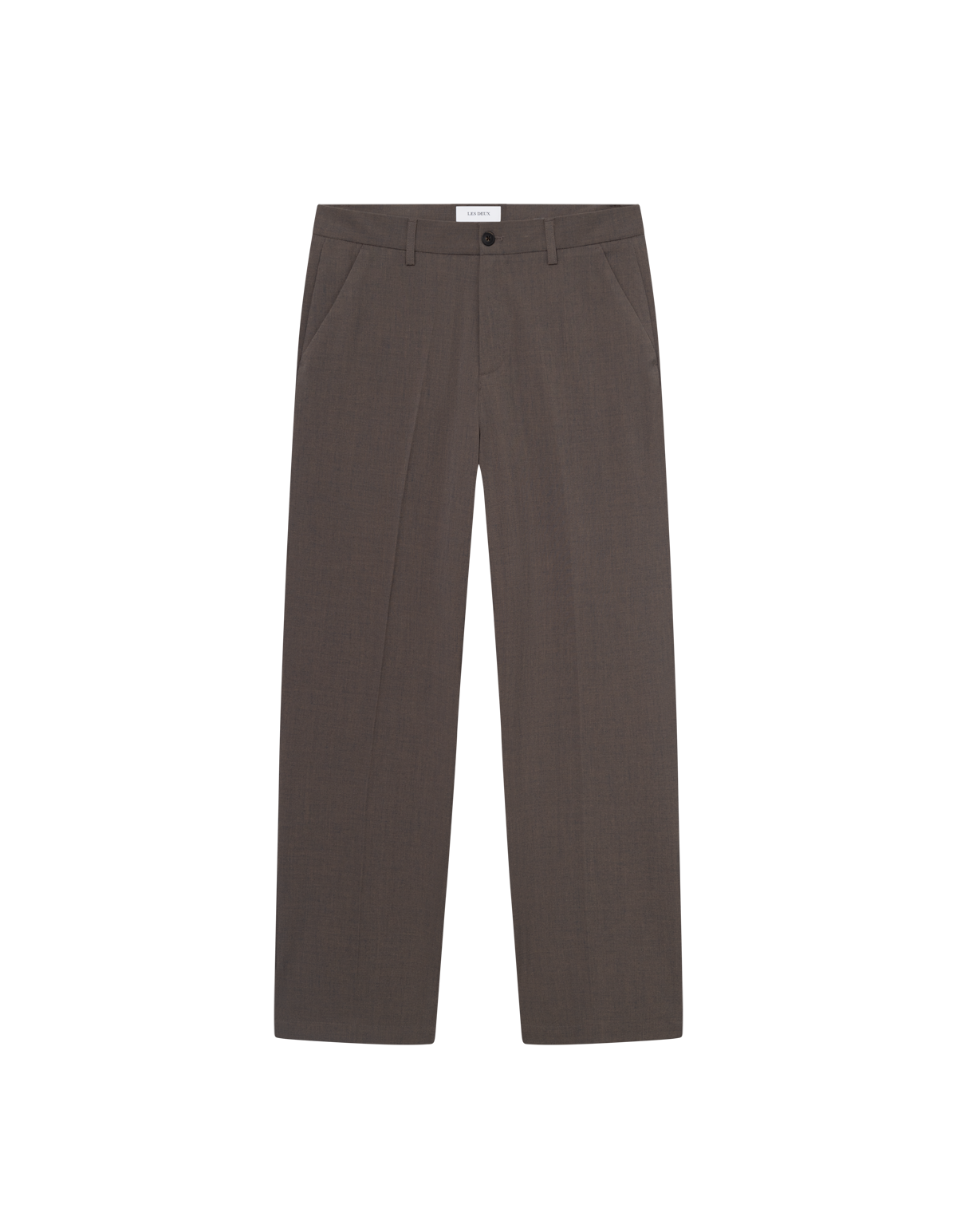 Como Light Twill Slacks - Mountain Grey Brown