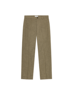 Randall Melange Suit Pants - Teak Brown