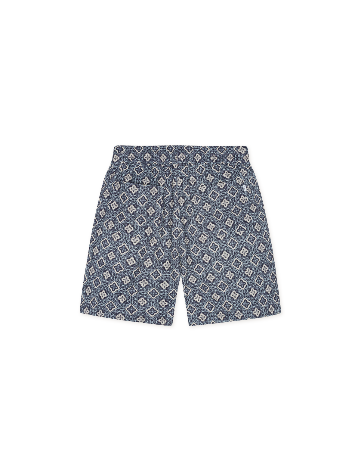 Harry Arabesque AOP Shorts - BLUE FOG