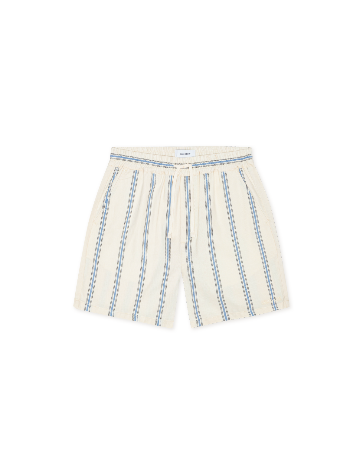 Lawson Stripe Shorts - Eggnog White