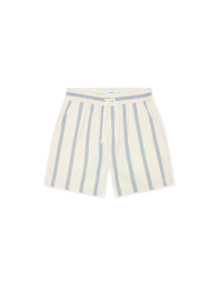 Lawson Stripe Shorts - Eggnog White