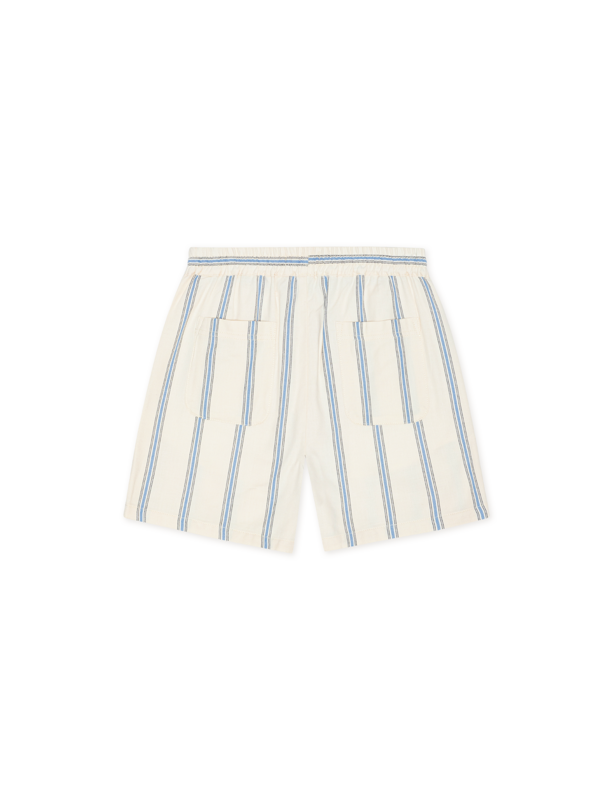 Lawson Stripe Shorts - Eggnog White