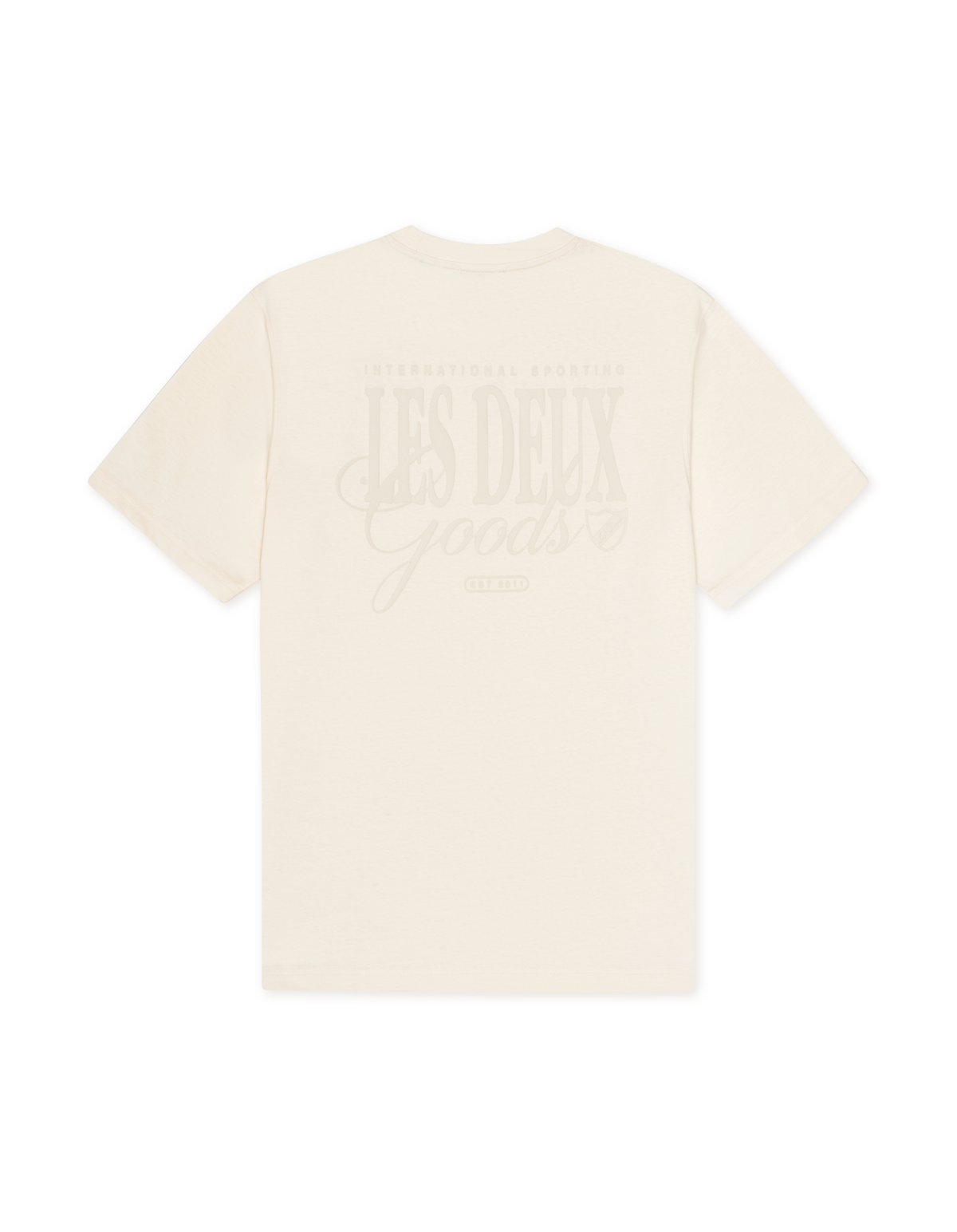 Ben Goods T-Shirt - Eggnog White