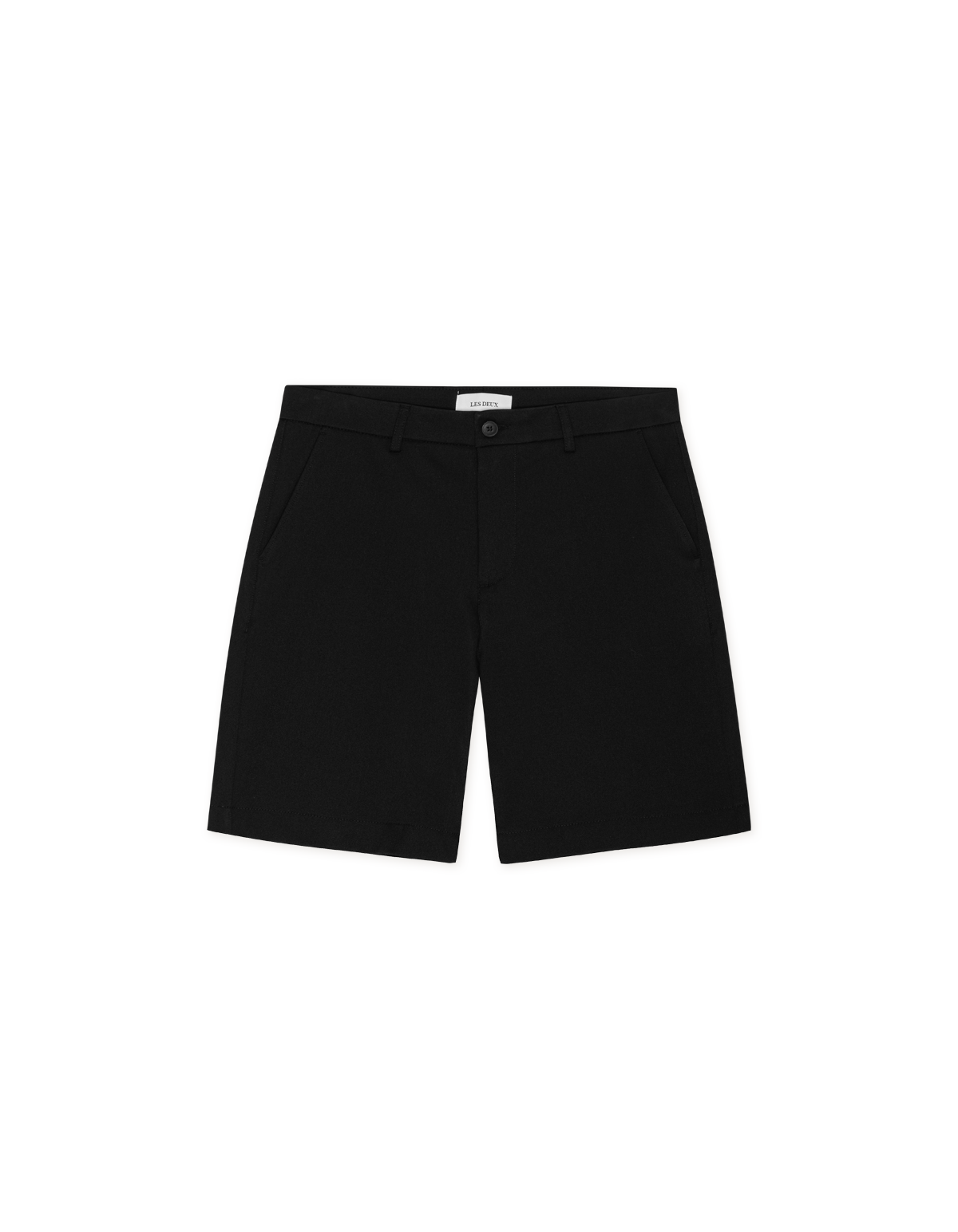Como Regular Solid Shorts - Black