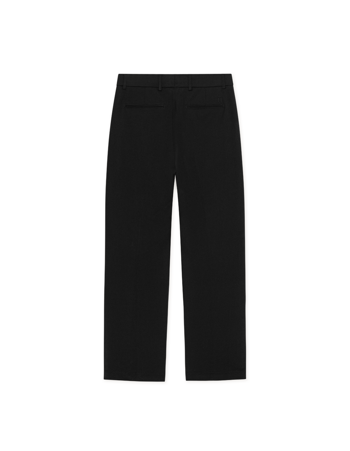 Como Solid Slack Pants - Black