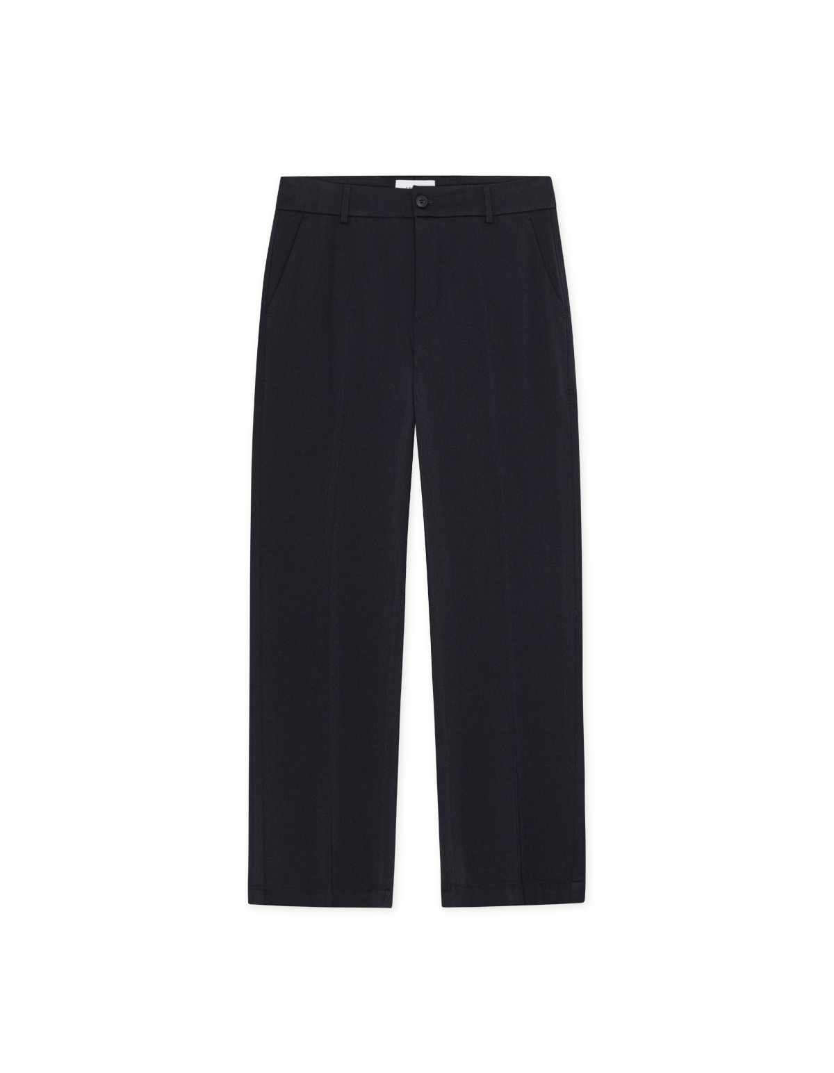 Como Solid Slack Pants - Dark Navy Blue