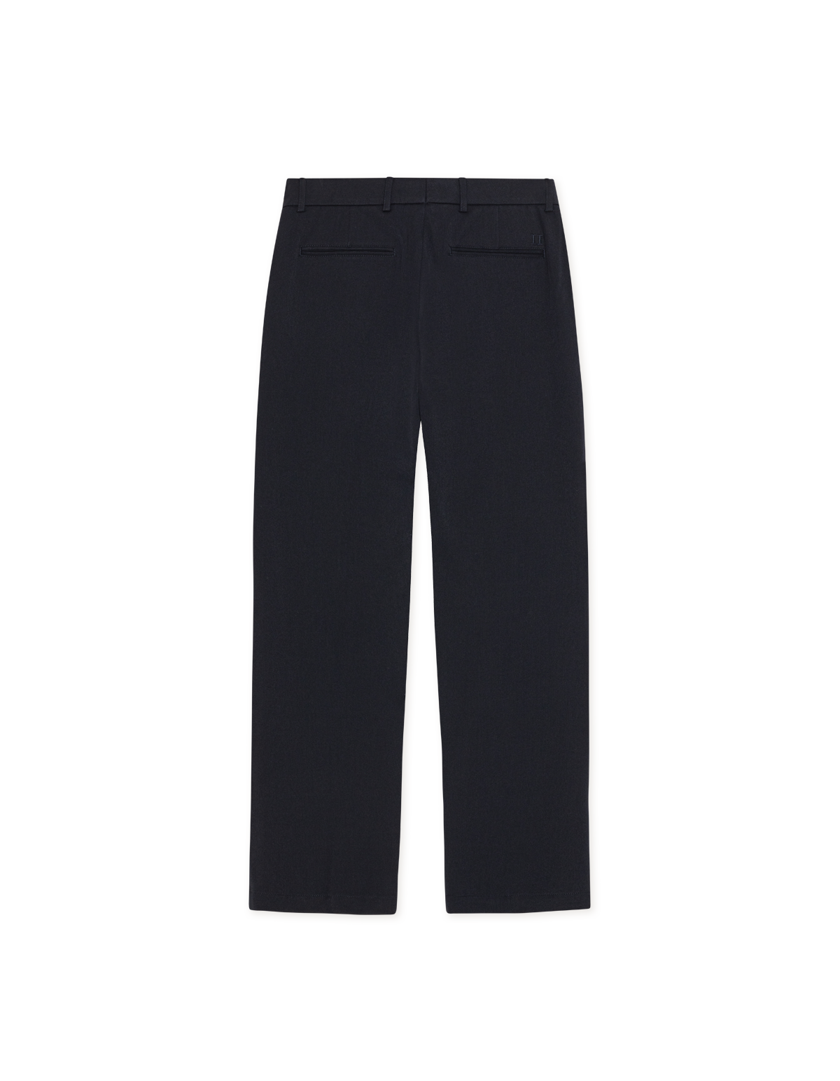 Como Solid Slack Pants - Dark Navy Blue