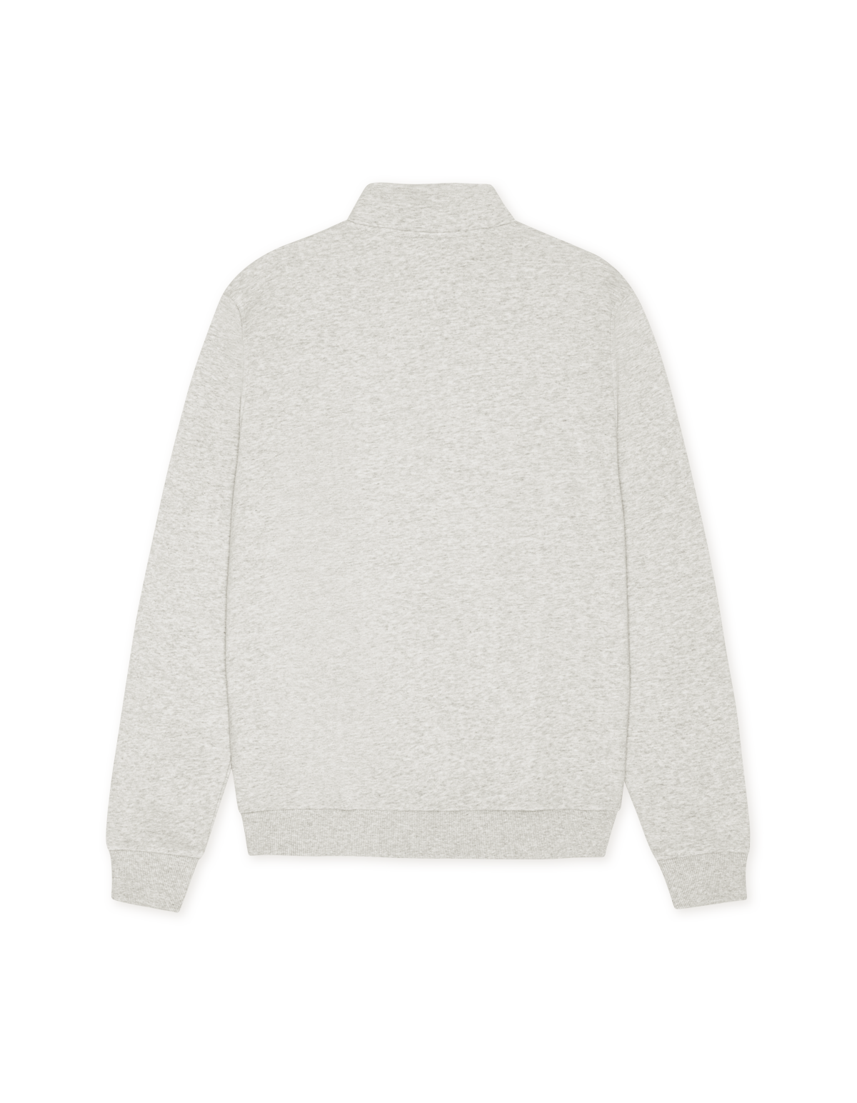Brady Emblem Half-Zip Sweatshirt - Snow Melange
