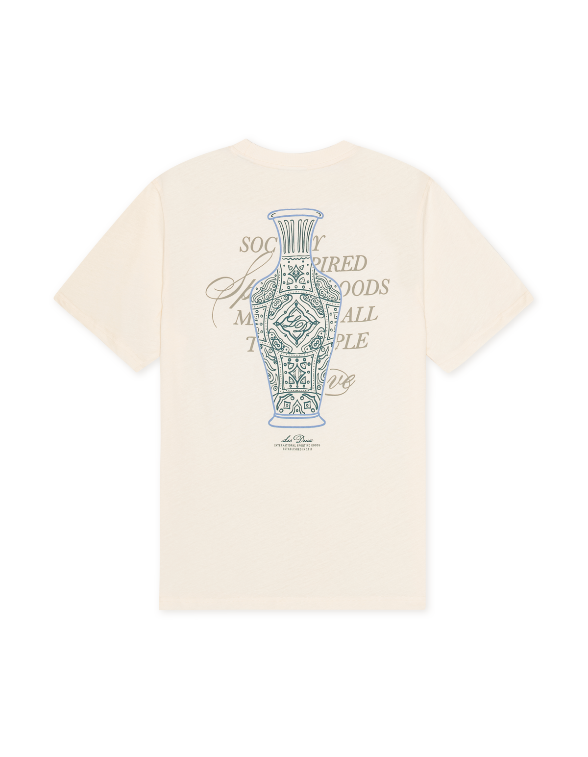 Ben Faience T-Shirt - Eggnog White