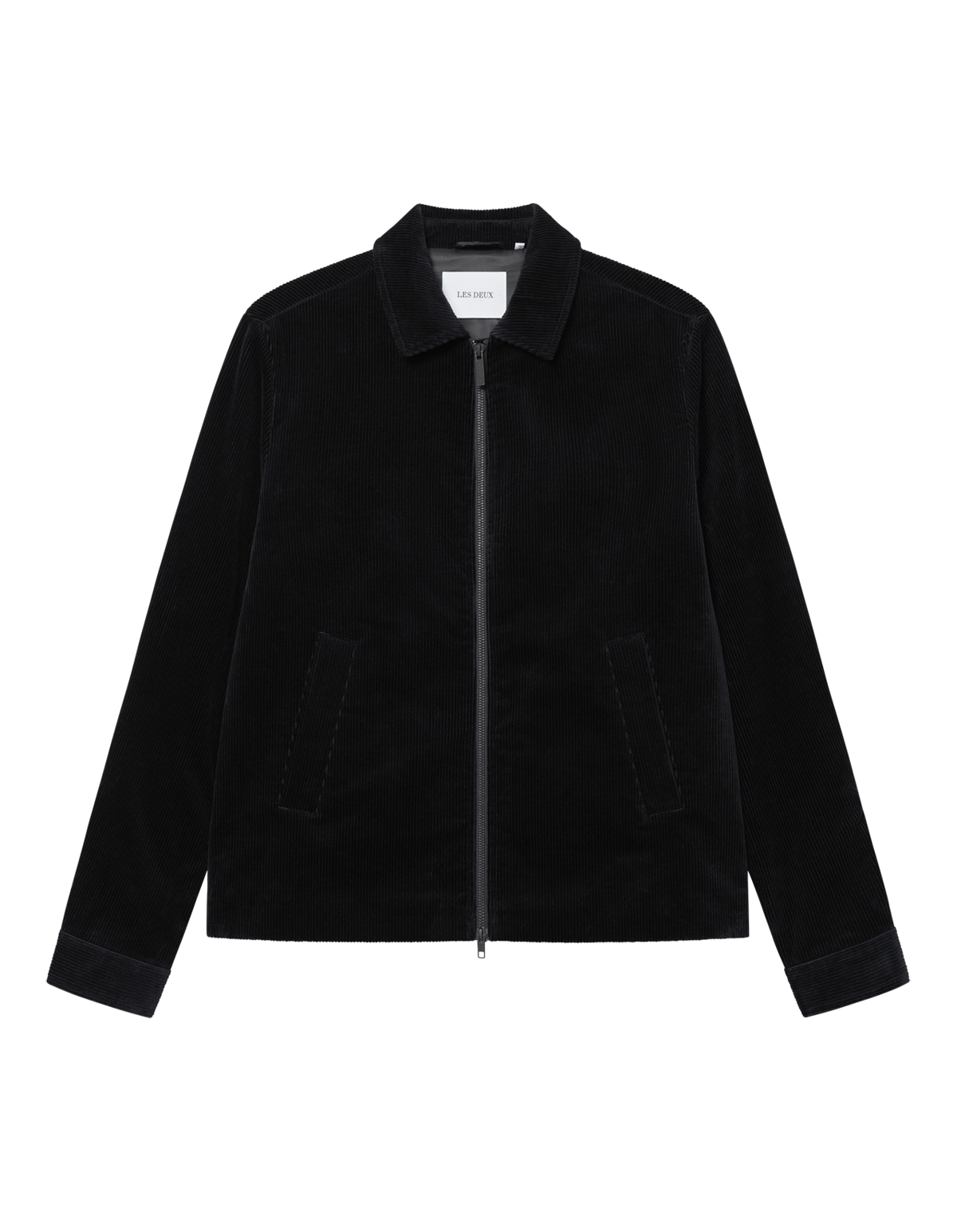 Marchall Corduroy Coach Jacket - Black