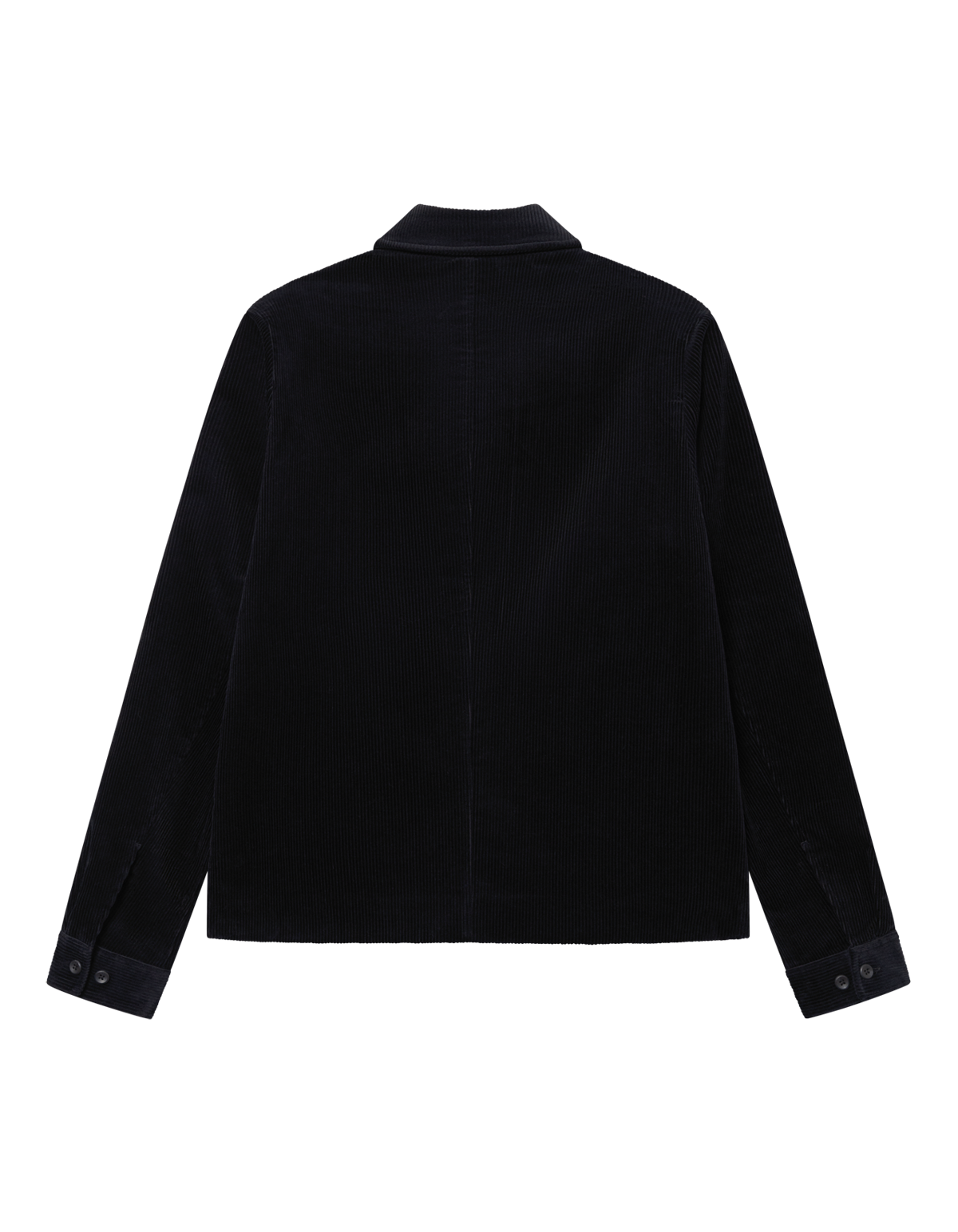 Marchall Corduroy Coach Jacket - Black
