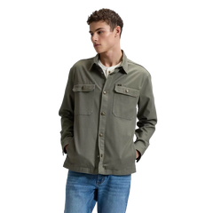 2 Pocket Overshirt - Lichen Olive