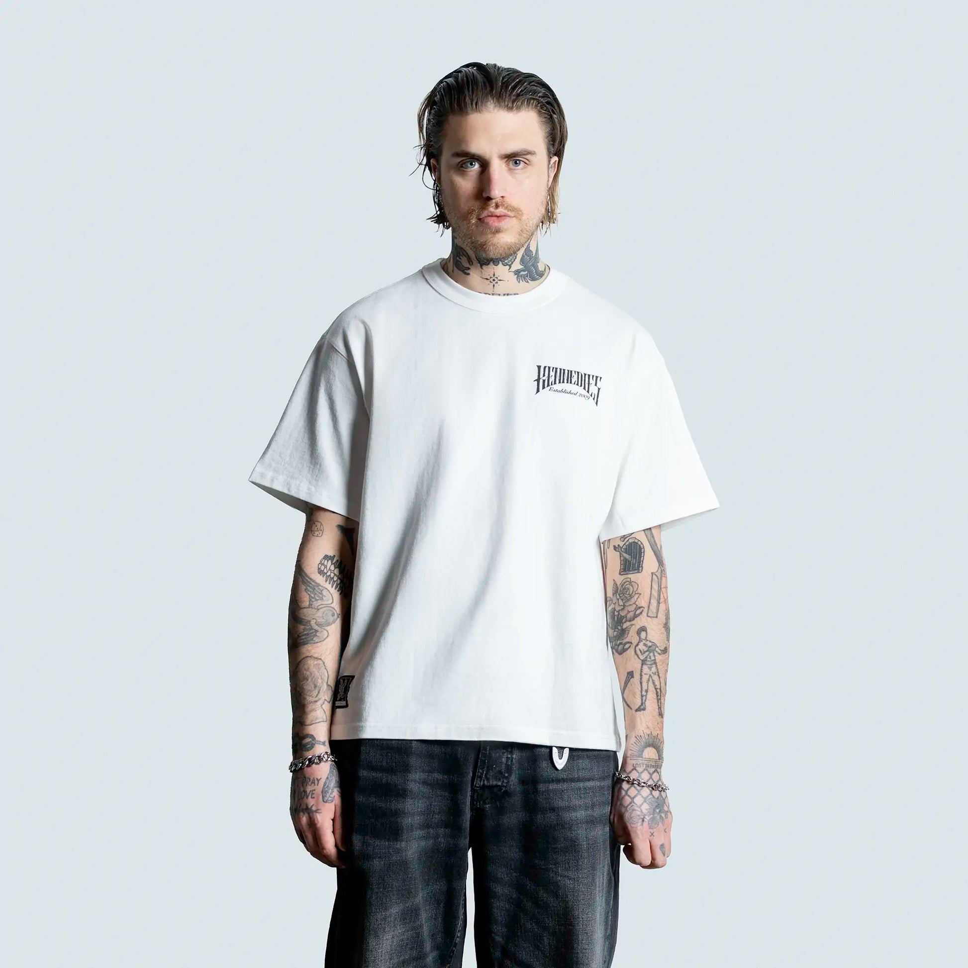 BWA Collab Tee Type 3L - White Lost in minds