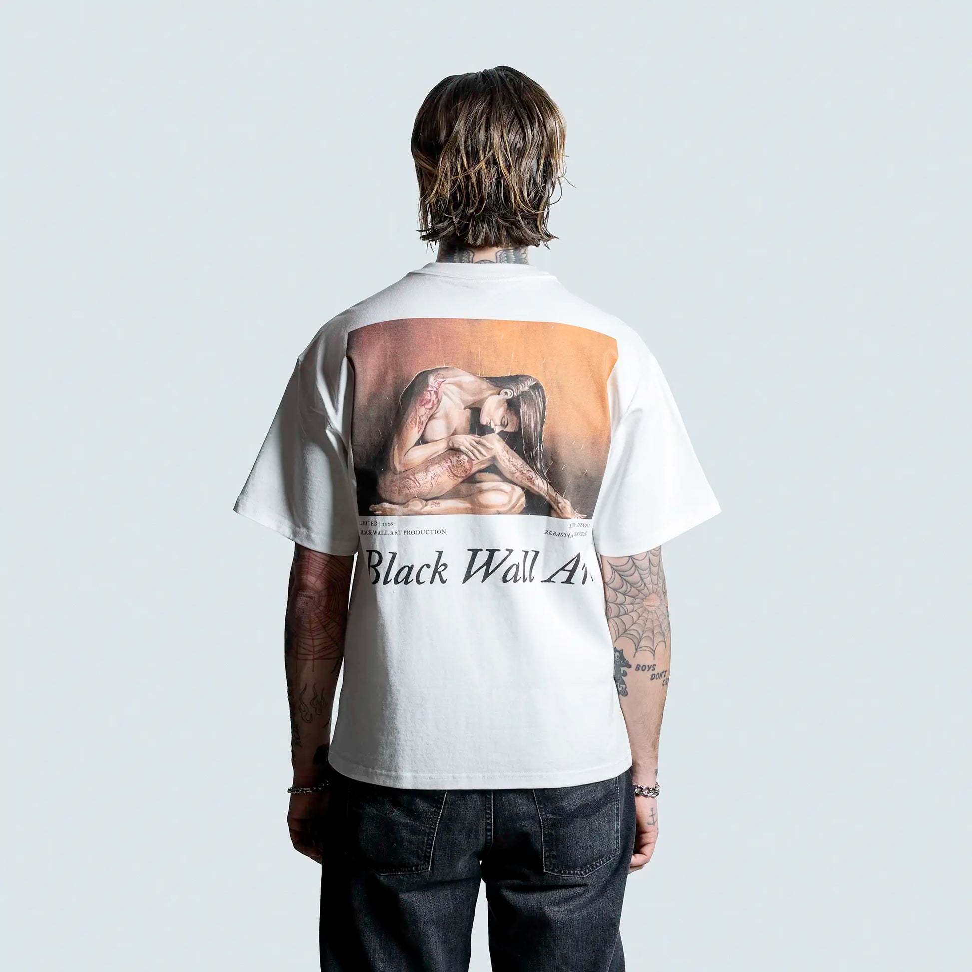 BWA Collab Tee Type 3L - White Lost in minds