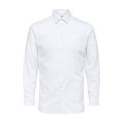 Slim Ethan Long-sleeve Shirt - Bright White