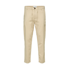 Slimtape Brody 172 Linen pant - Incense/Mixed oatmeal