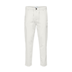 Slimtape Brody 172 Linen pant - Cloud Dancer