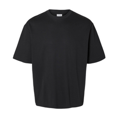 Relax Oscar O-Neck Short-Sleeve Tee - Black