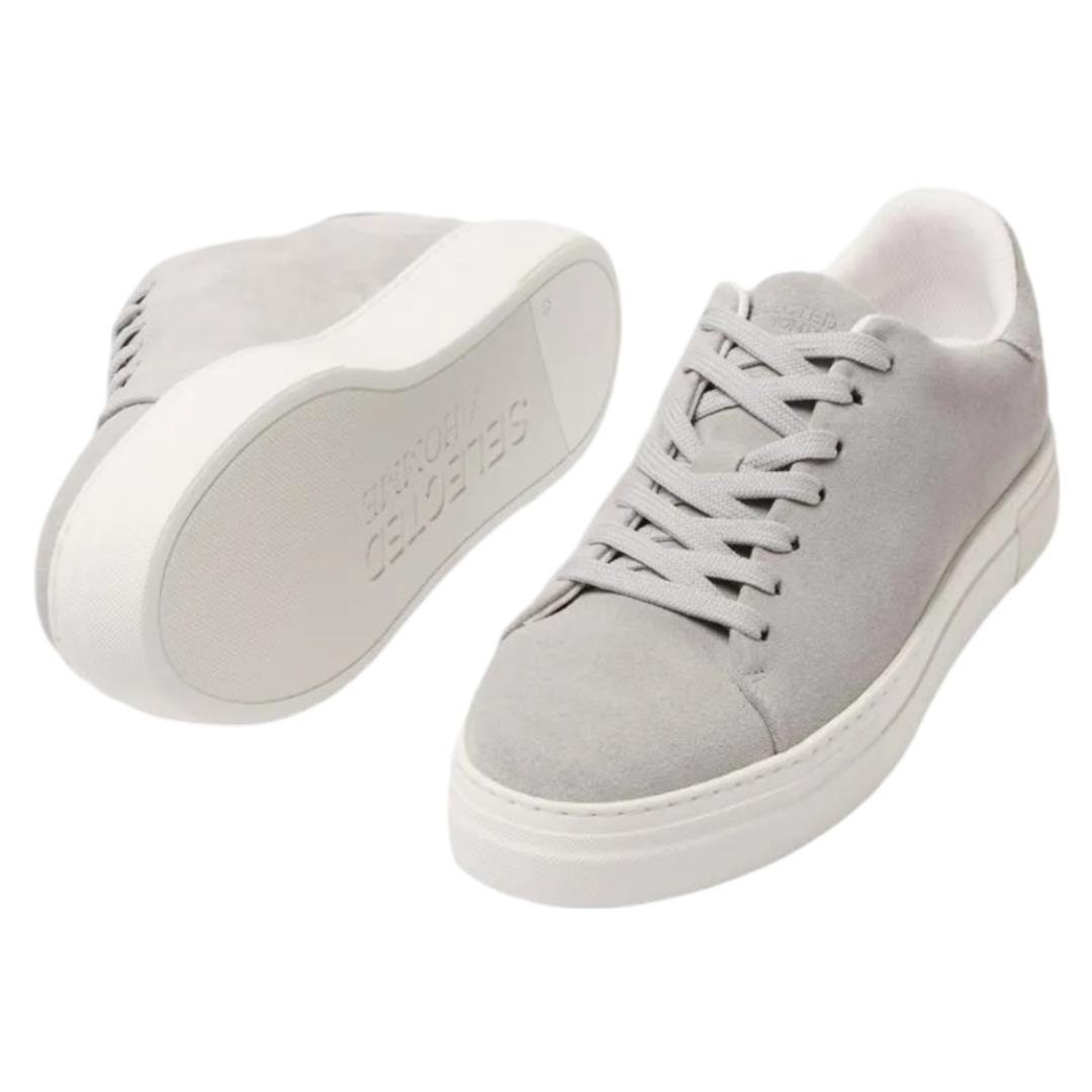 David Chunky Suede Sneaker - Grey