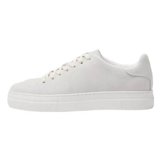 David Chunky Suede Sneaker - White