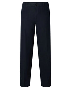 196 Straight Leroy Linen Blend Pant - Sky Captain/Black