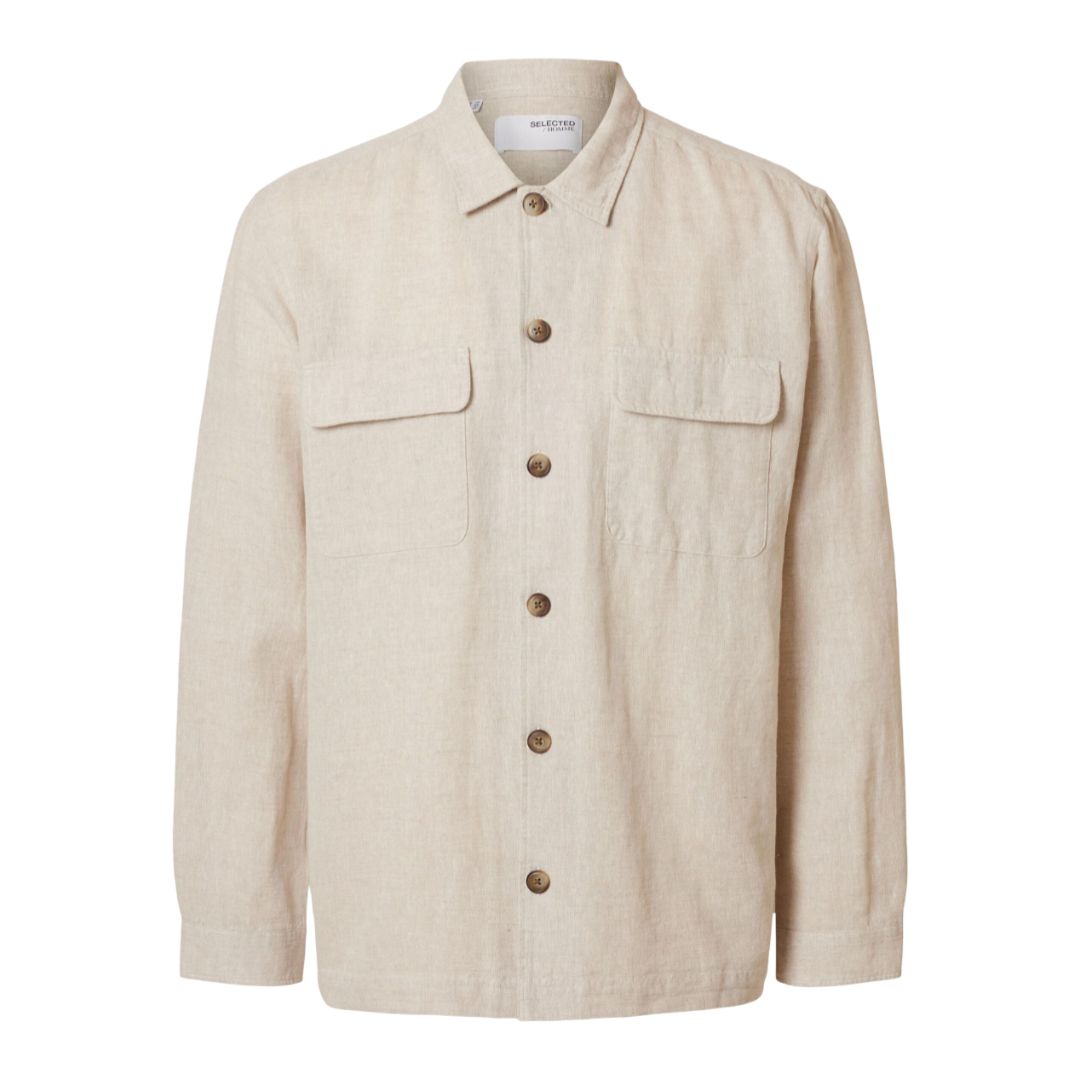 Leroy Sun Overshirt - Pure Cashmere