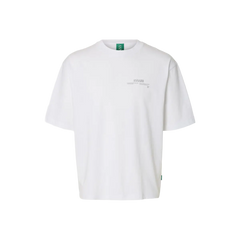 Okholm Logo Short-sleeve O-Neck Tee - Brilliant White