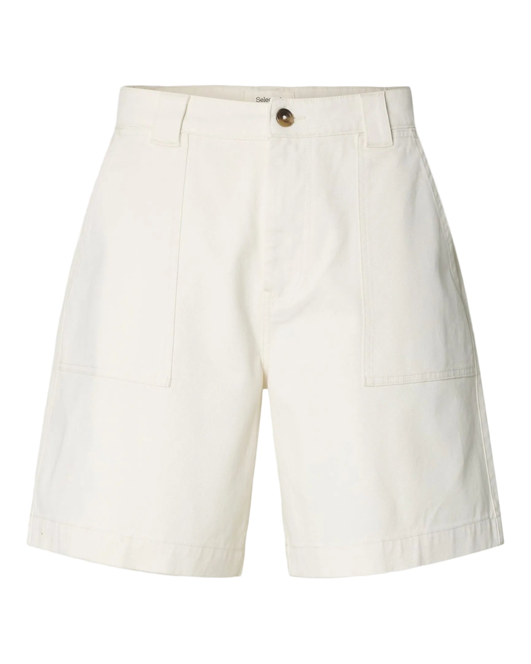 Loose Hotel Amour Shorts - Egret