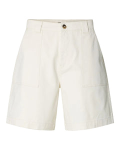 Loose Hotel Amour Shorts - Egret