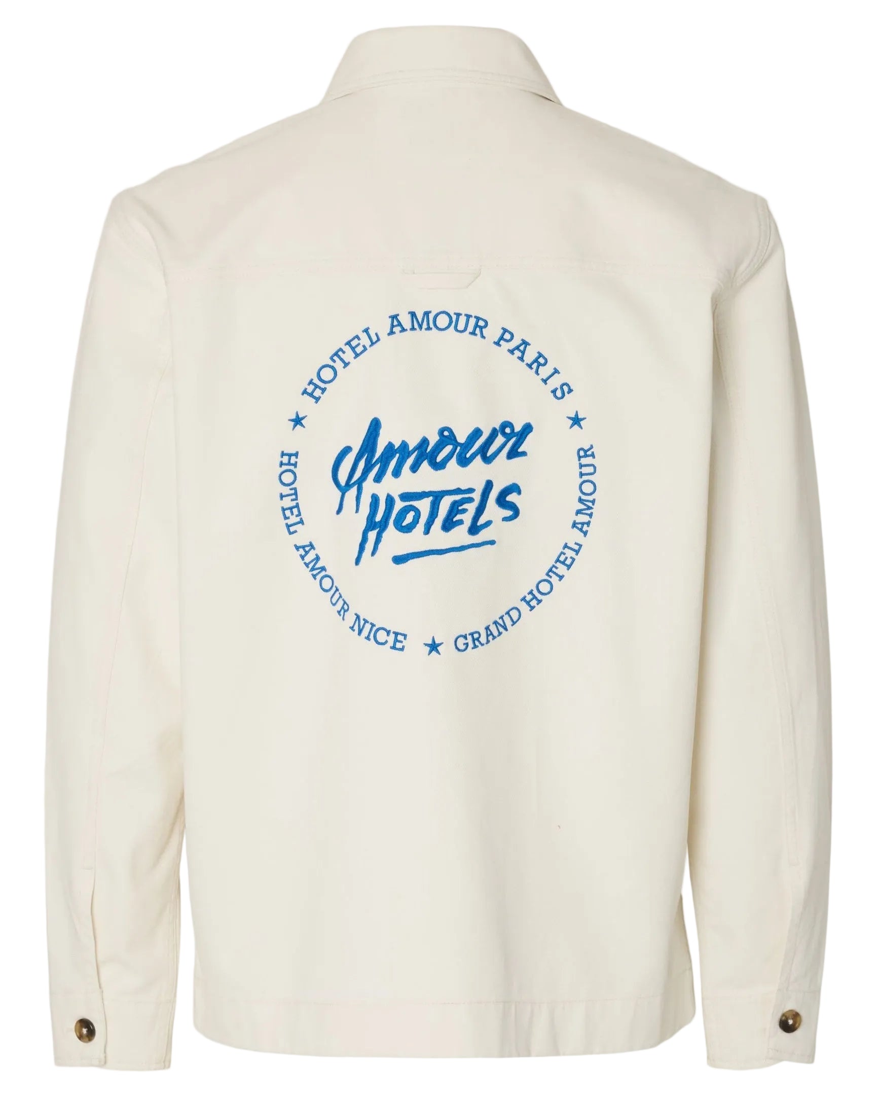 Regular Hotel Amour Overshirt - Egret