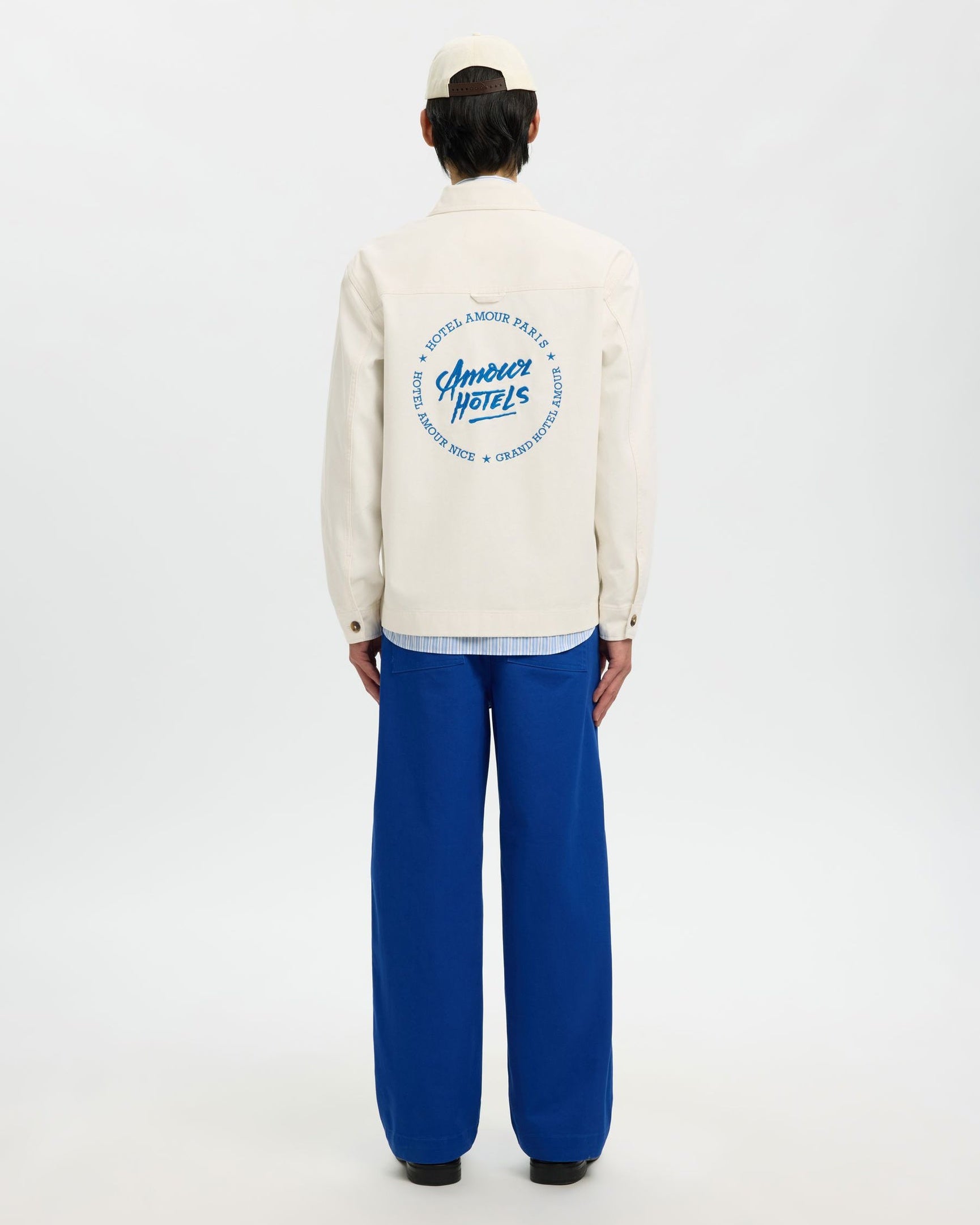 Regular Hotel Amour Overshirt - Egret