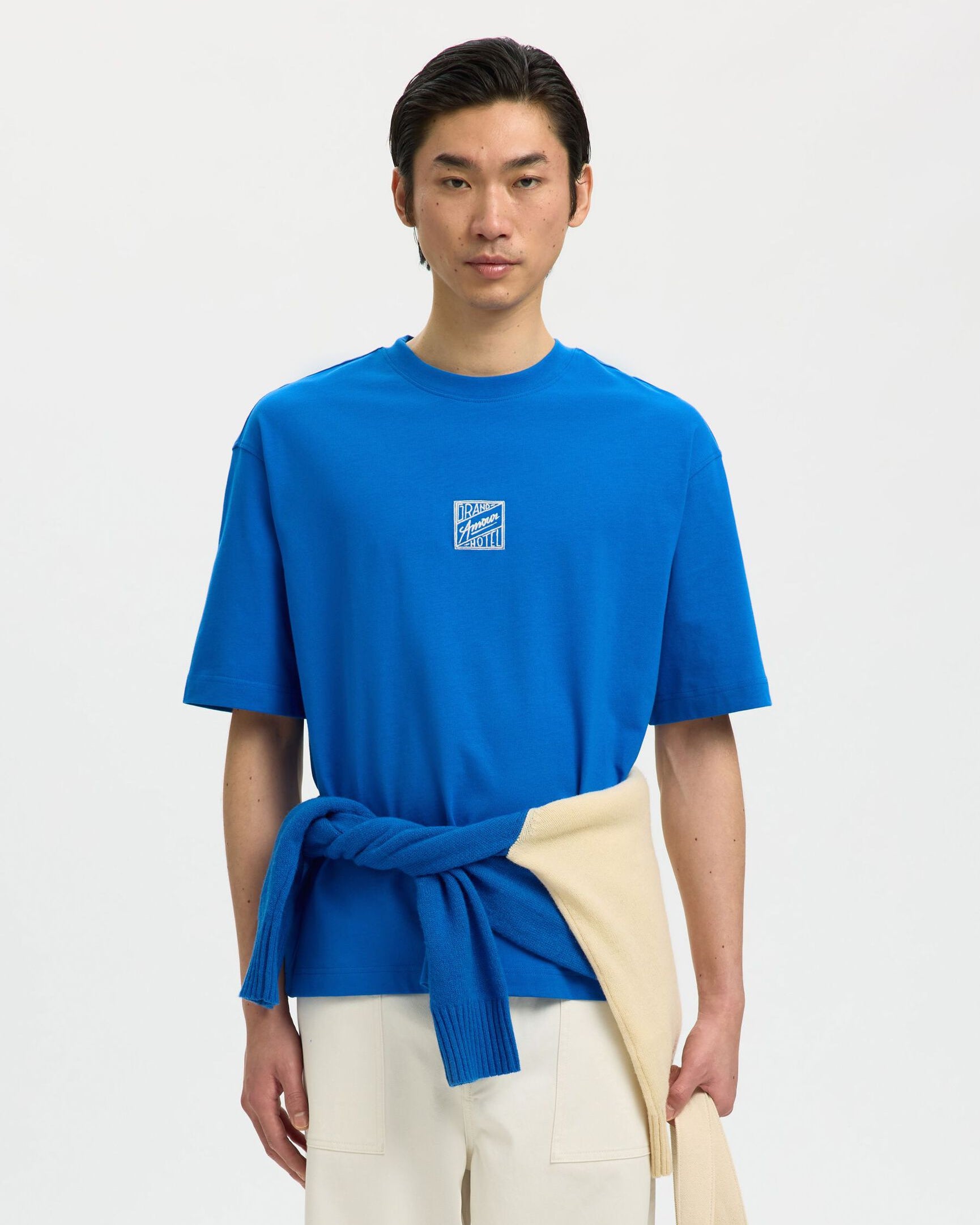 Relax Brock Short-sleeve Tee Hotel Amour - Victoria Blue
