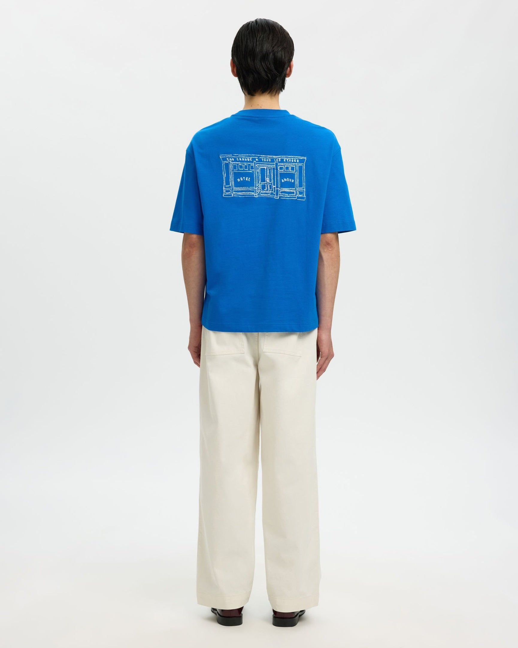 Relax Brock Short-sleeve Tee Hotel Amour - Victoria Blue