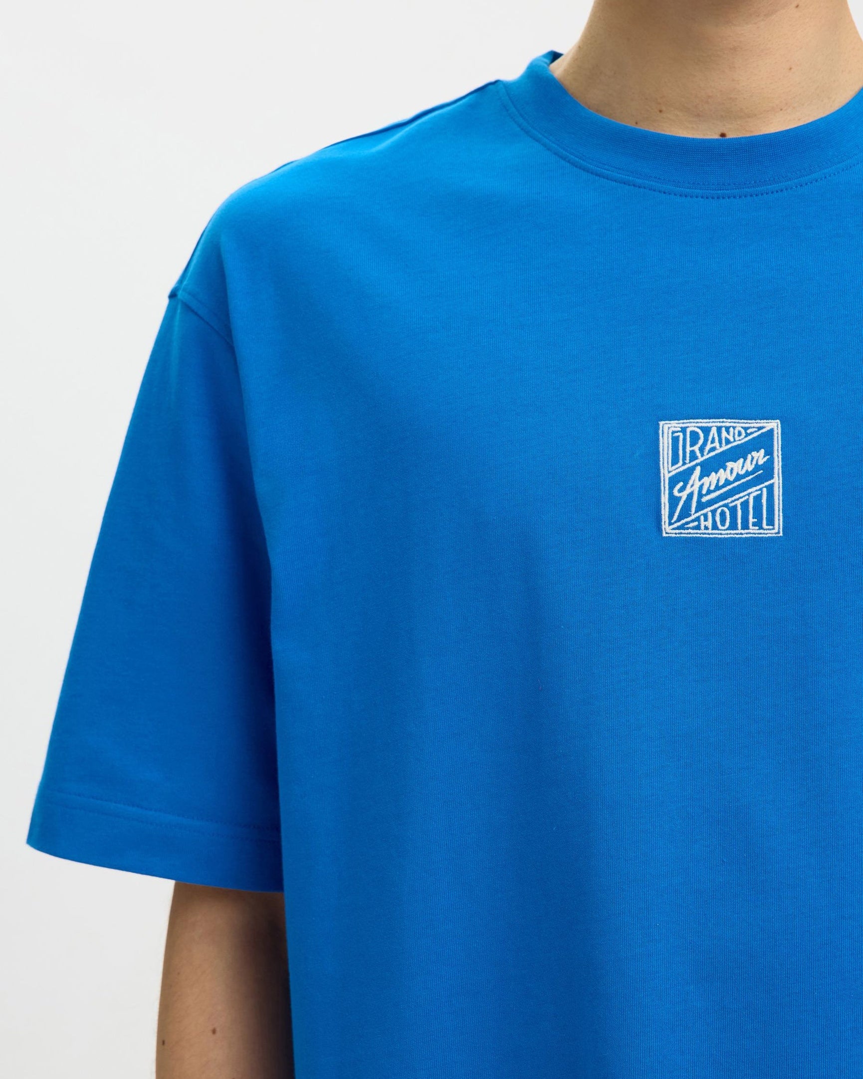 Relax Brock Short-sleeve Tee Hotel Amour - Victoria Blue
