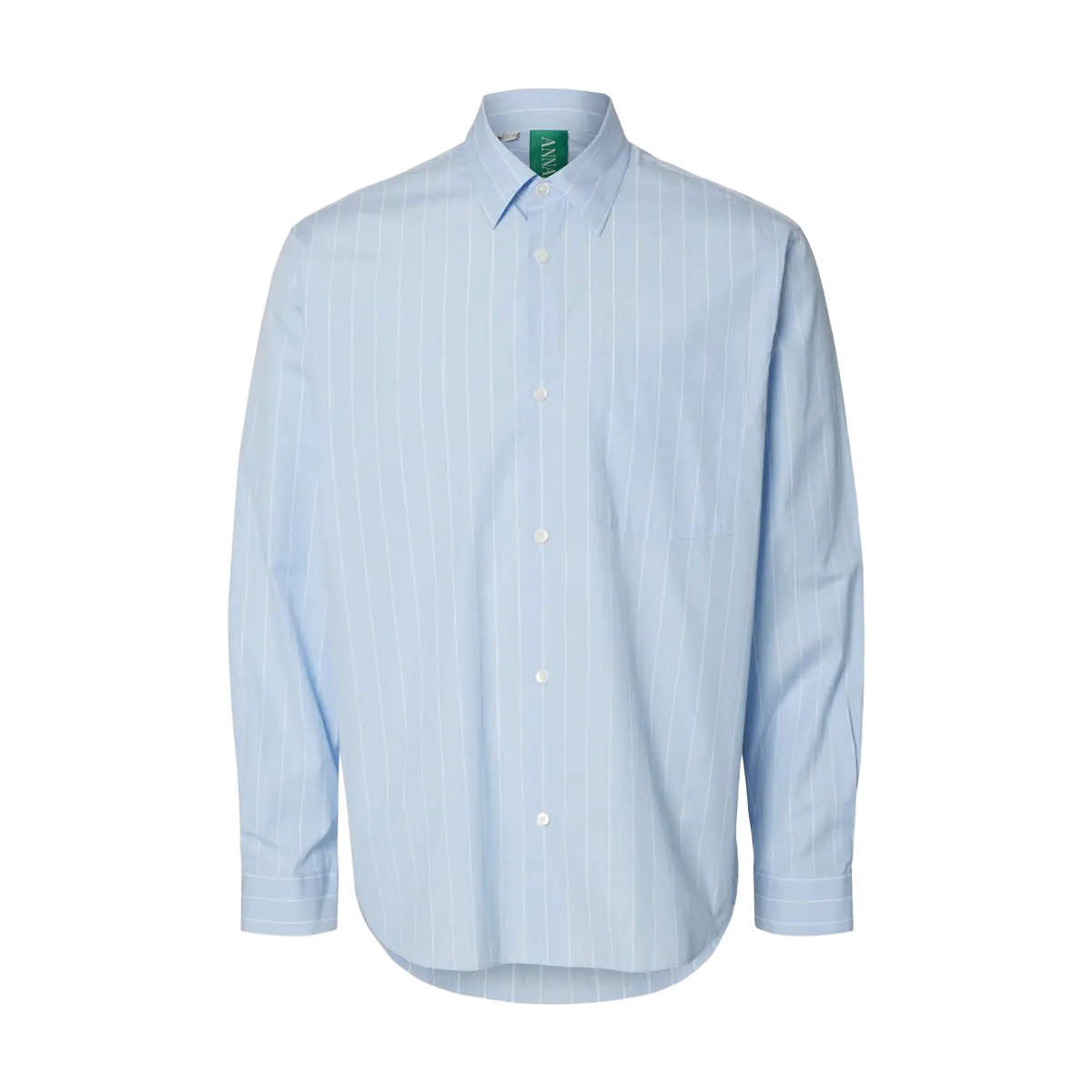 Aslund Classic Stripe Long-sleeve Shirt - Cashmere Blue Stripes