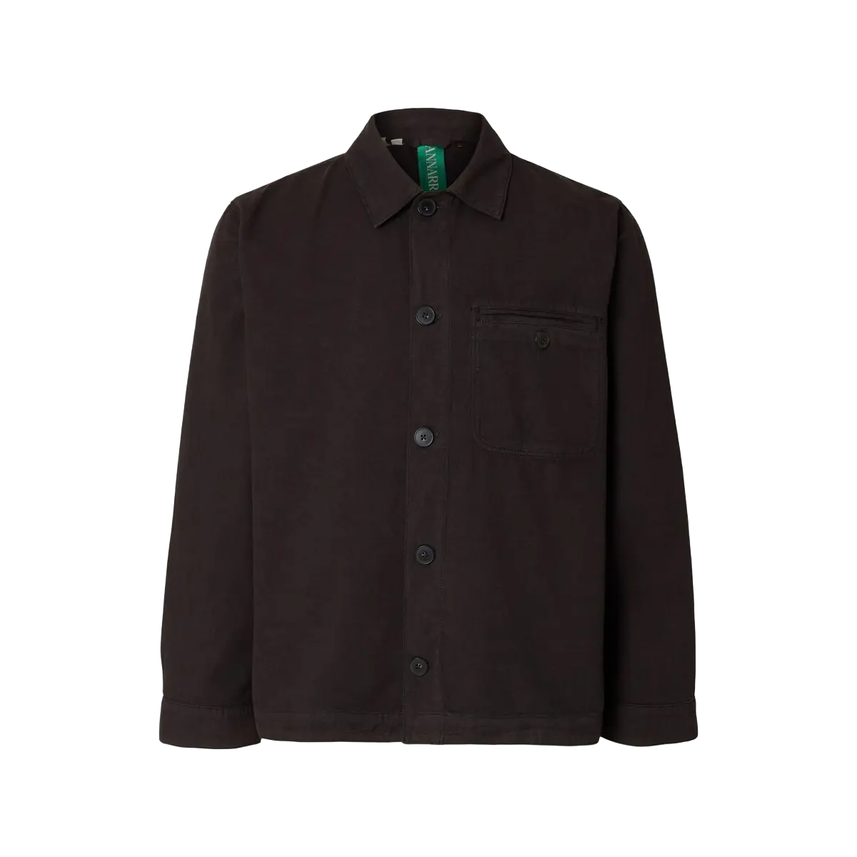Vern Structureture Overshirt - Licorice