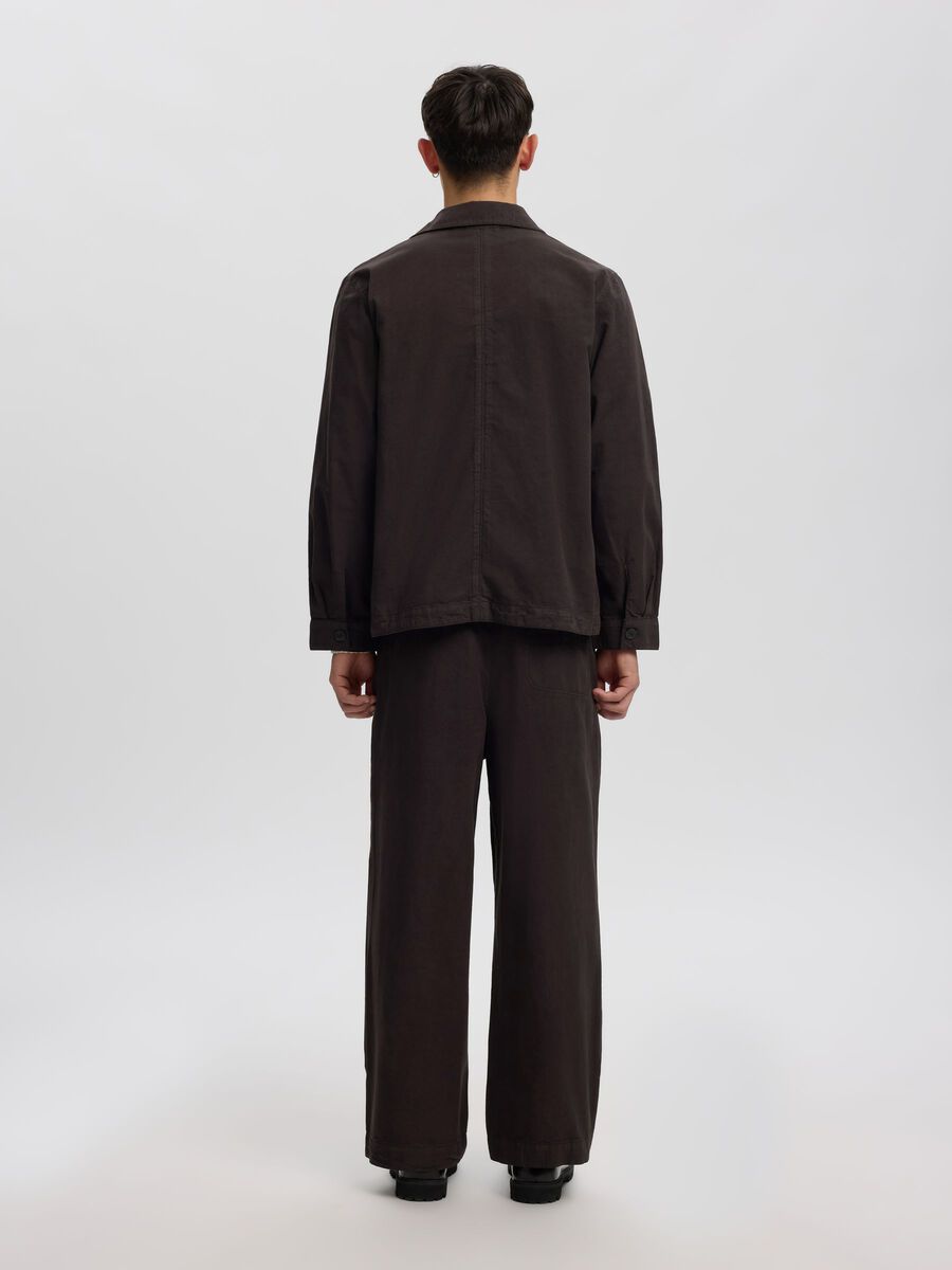 Vern Structureture Overshirt - Licorice