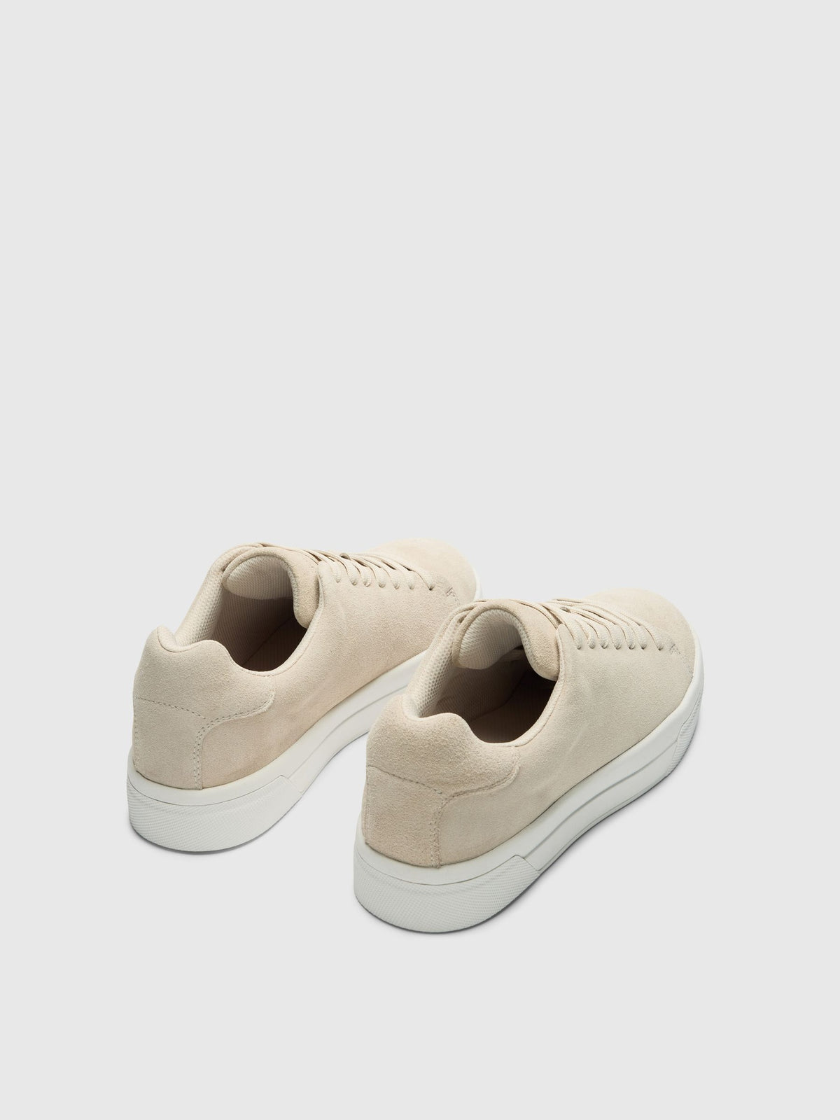 David Chunky Suede Sneaker 2.0 - White