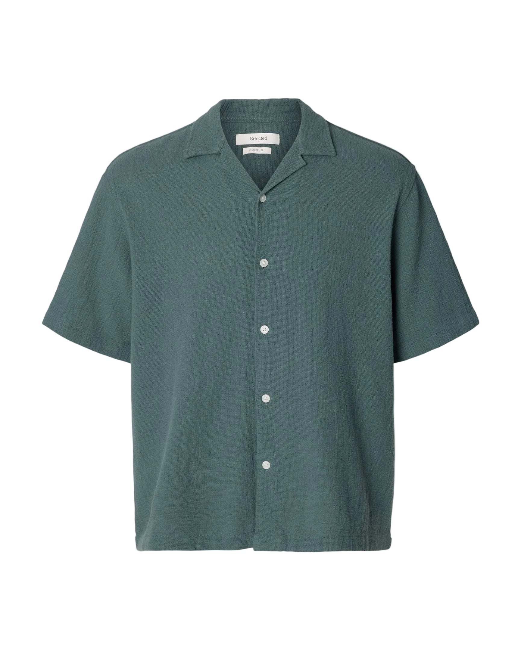 Relax Cal Short-sleeve Shirt Resort - Balsam Green