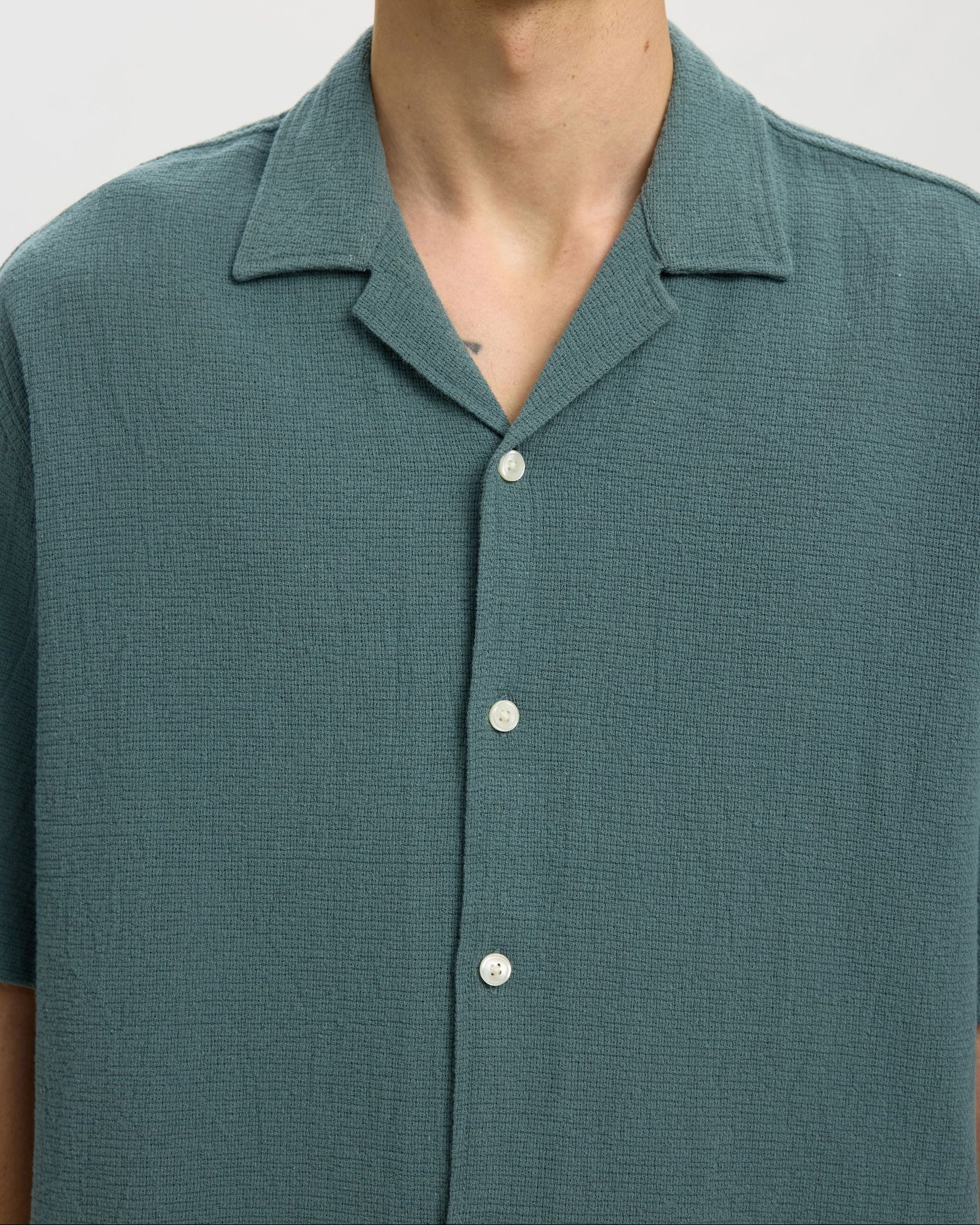Relax Cal Short-sleeve Shirt Resort - Balsam Green