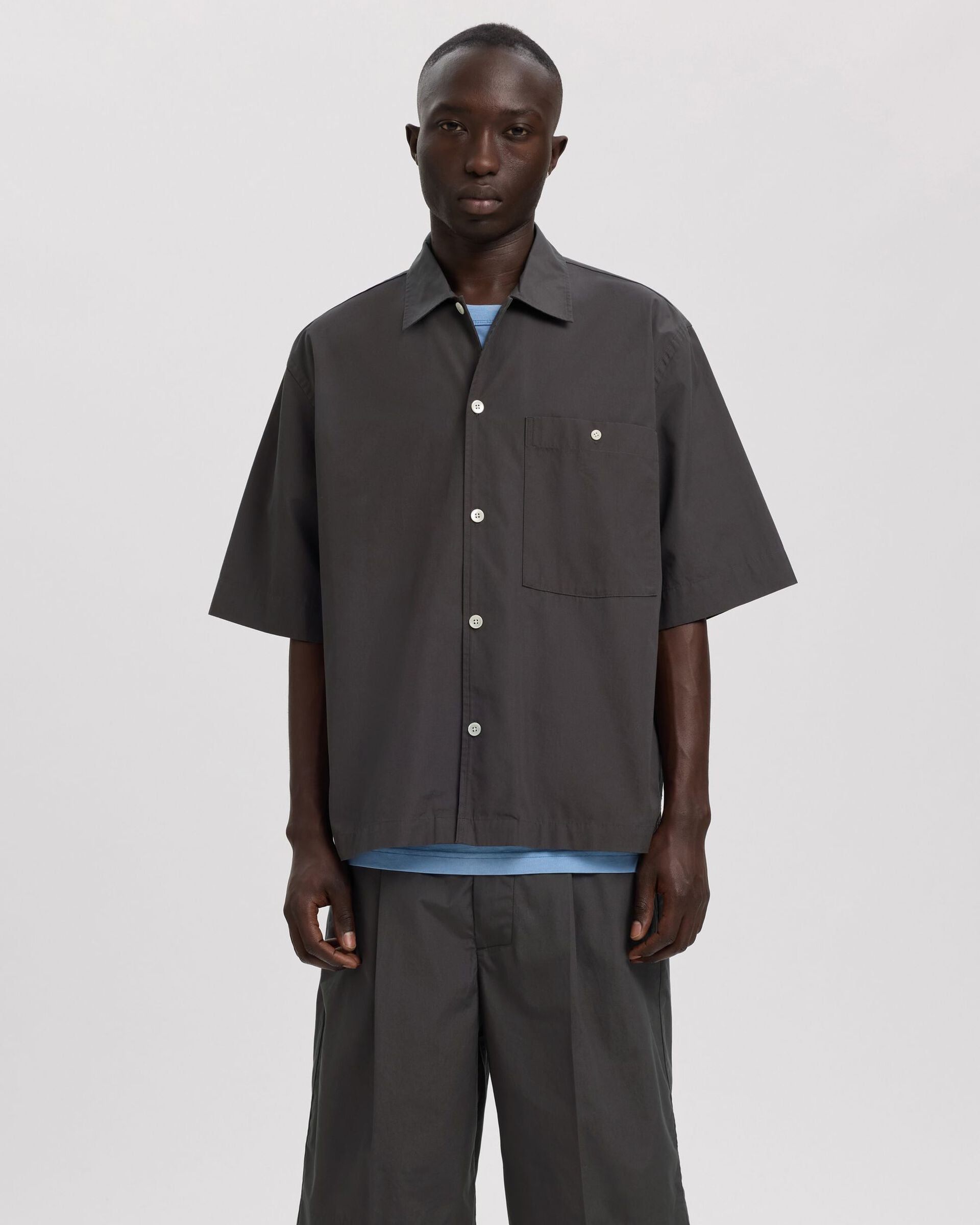 Cade Short-sleeve Shirt - Forged Iron