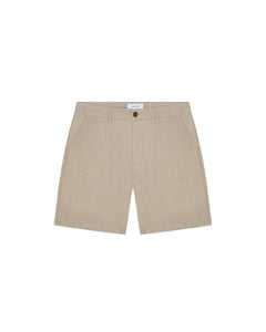 Como Regular Solid Shorts - Laurel Oak Sand