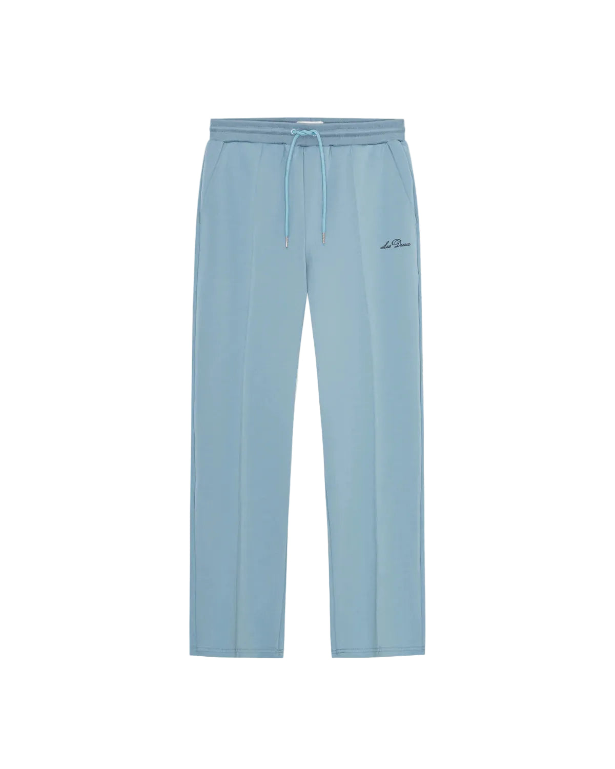Signature Casual Track Pants - Faded Denim Blue
