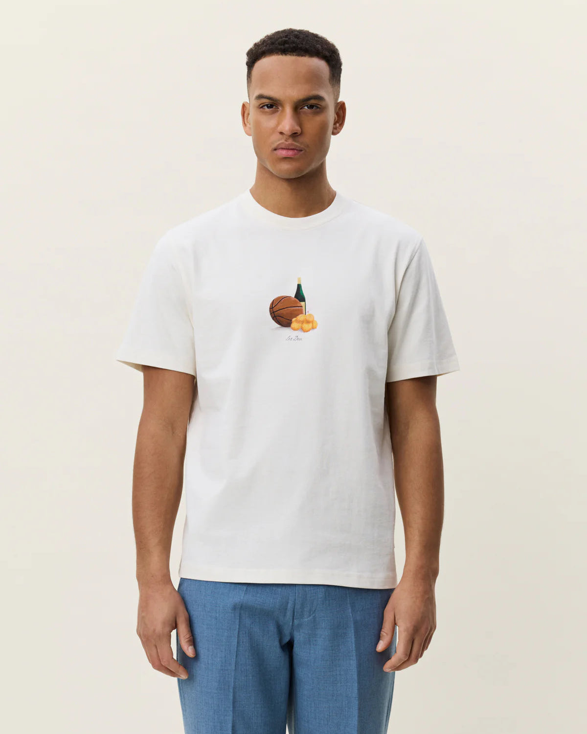 Lemons T-Shirt - Eggnog White