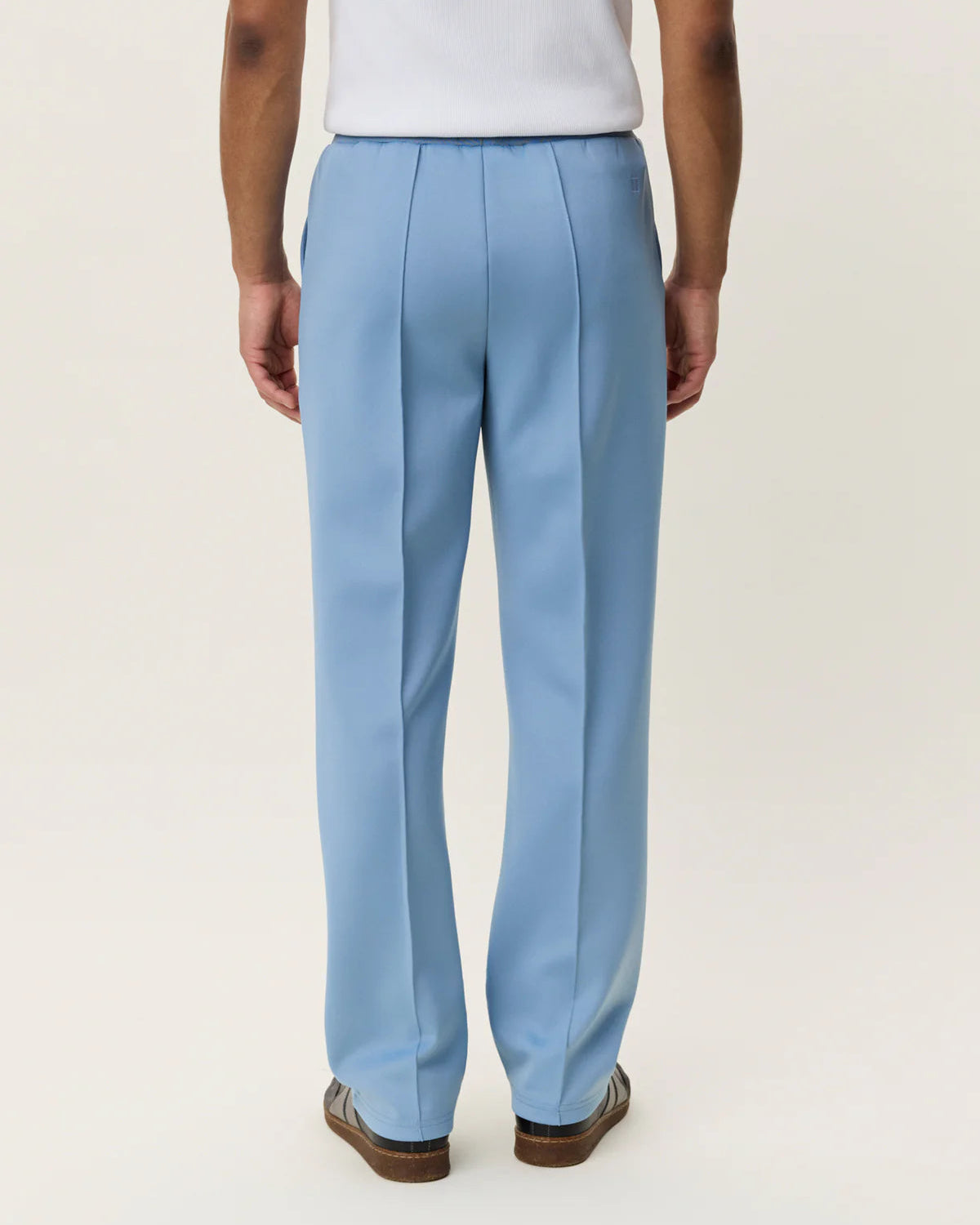 Signature Casual Track Pants - Faded Denim Blue